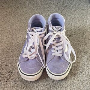 Vans Lavender High-Top Sneakers
